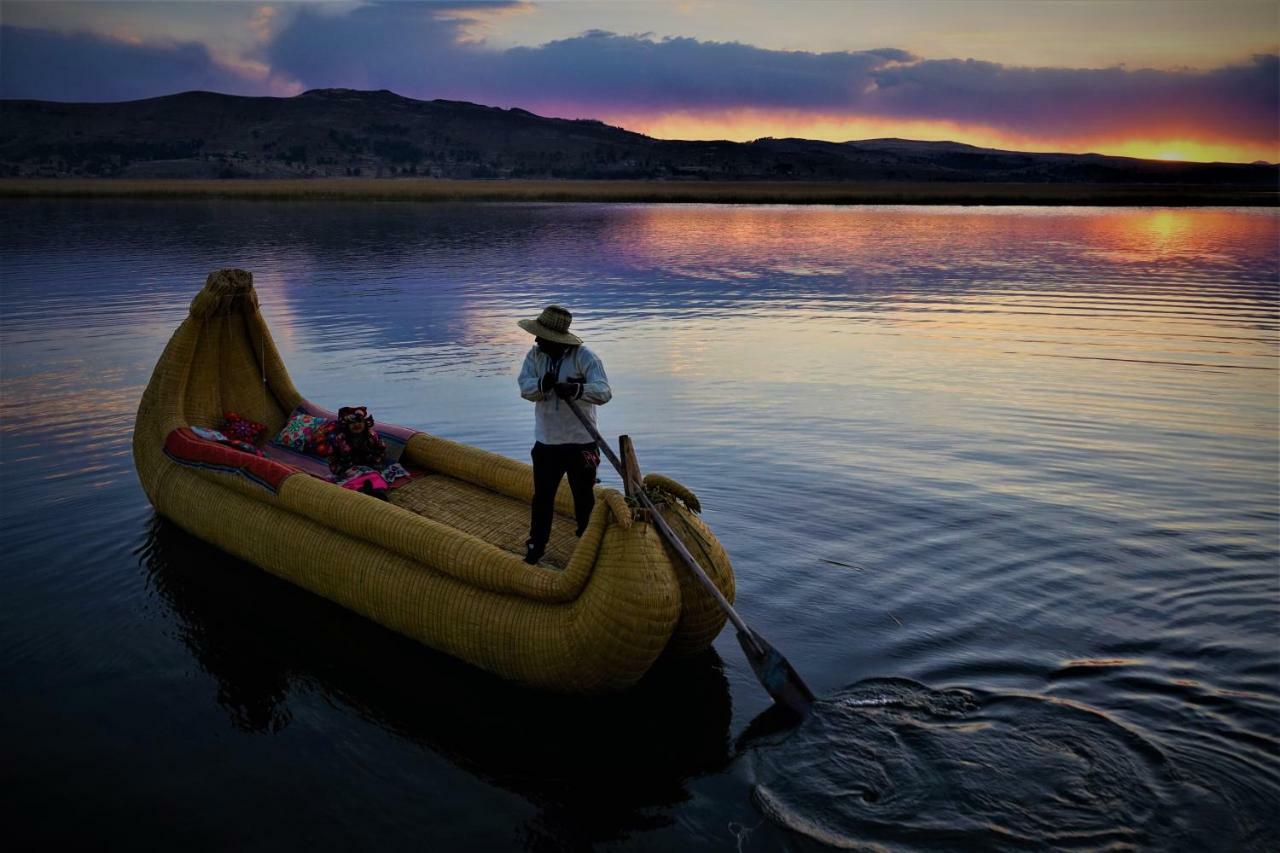 Qhapaq Lago Titicaca - Peru Puno Buitenkant foto